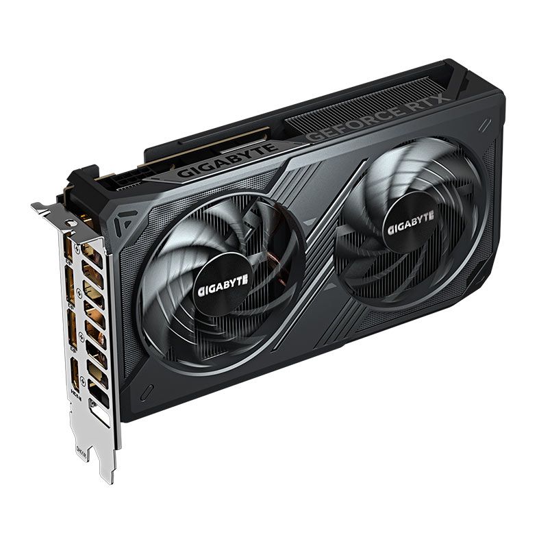 Placa de Video Gigabyte GeForce RTX 5060 Windforce OC, 8GB, GDDR7, 128-bit, GV-N5060WF2OC-8GD