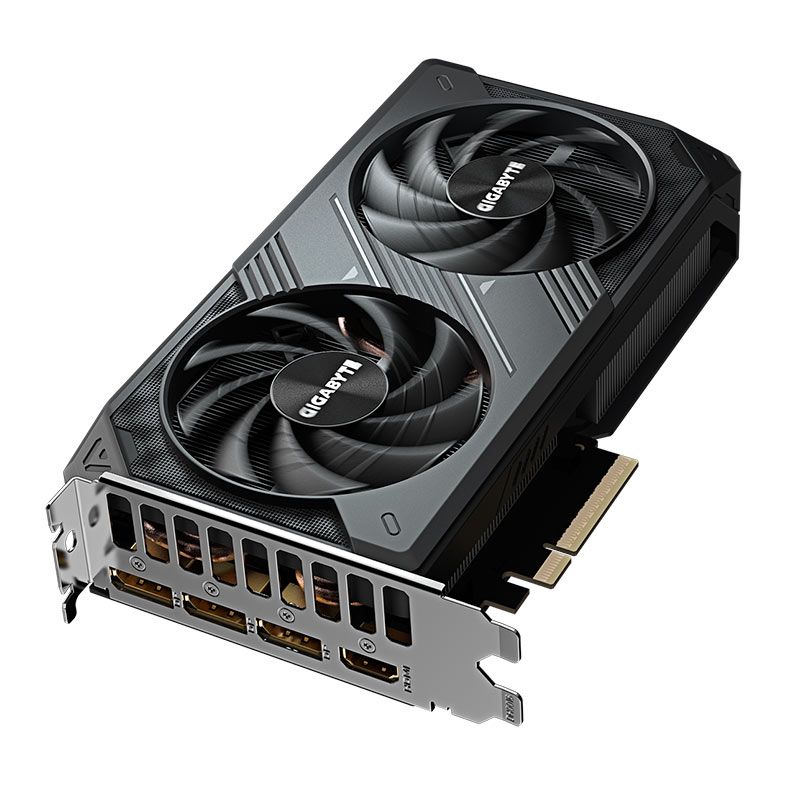 Placa de Video Gigabyte GeForce RTX 5060 Windforce OC, 8GB, GDDR7, 128-bit, GV-N5060WF2OC-8GD