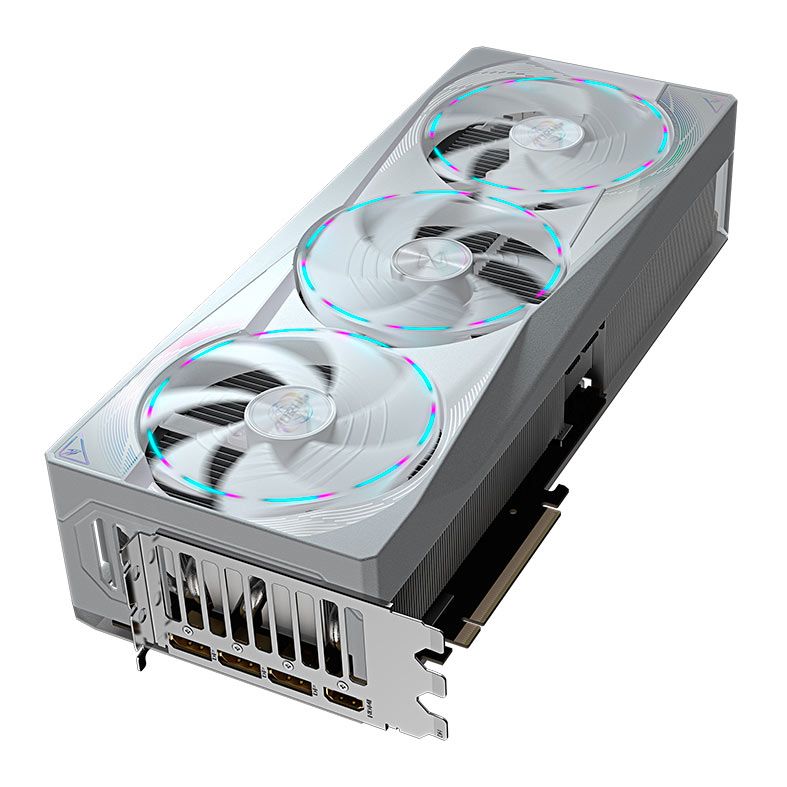 Placa de Video Gigabyte GeForce RTX 5080 Aorus Master Ice, 16GB, GDDR7, 256-bit, GV-N5080AORUSM-ICE-16GD