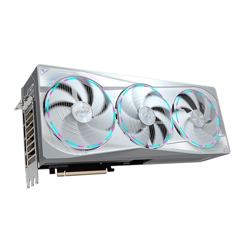 Placa de Video Gigabyte GeForce RTX 5080 Aorus Master Ice, 16GB, GDDR7, 256-bit, GV-N5080AORUSM-ICE-16GD