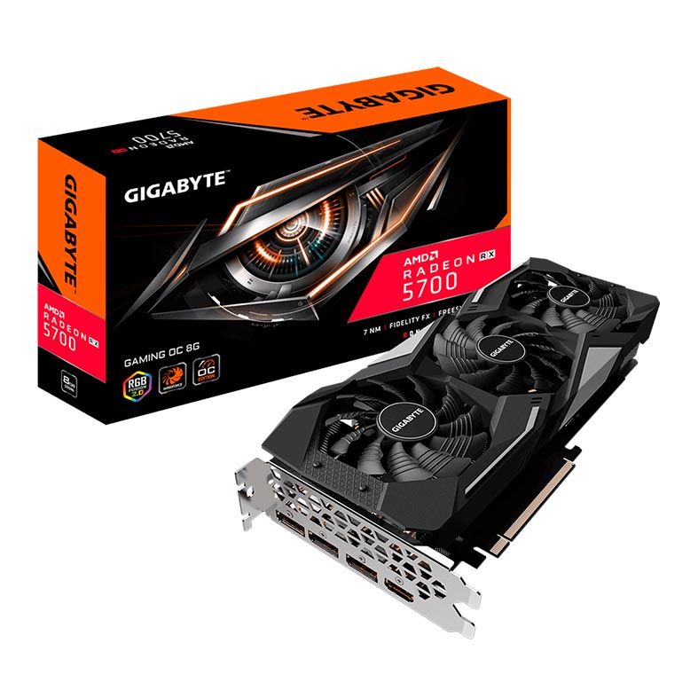 Placa de Video Gigabyte Radeon RX 5700 8GB Gaming OC 256-bit, GV-R57GAMING OC-8GD
