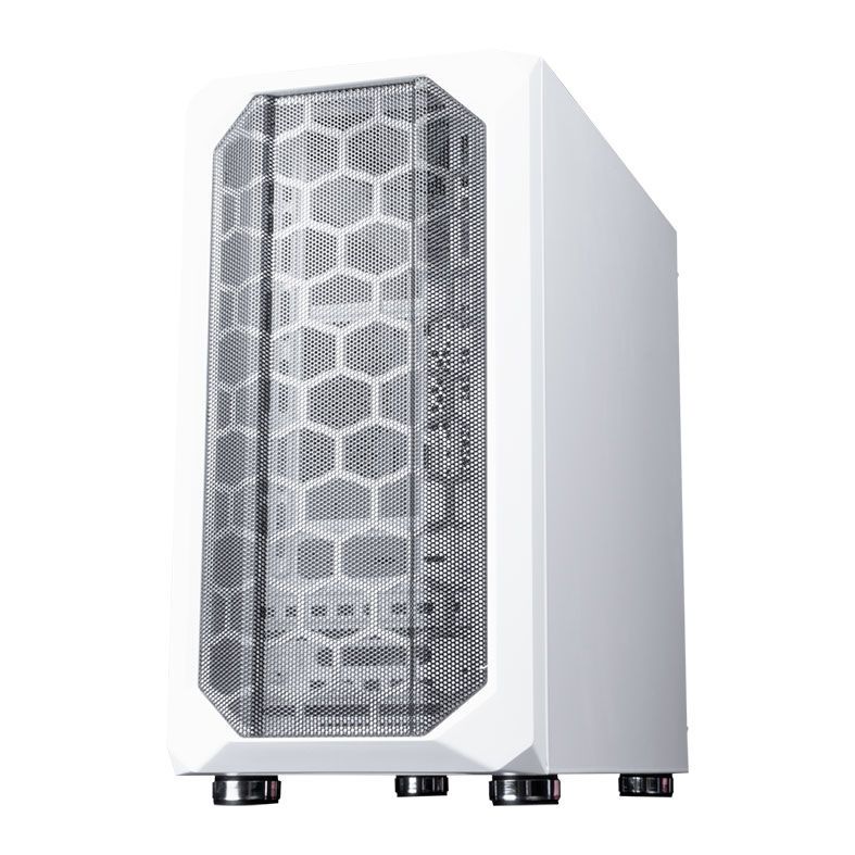 Gabinete Galax Nebulosa Lateral Vidro Temp Branco, GX700 WH