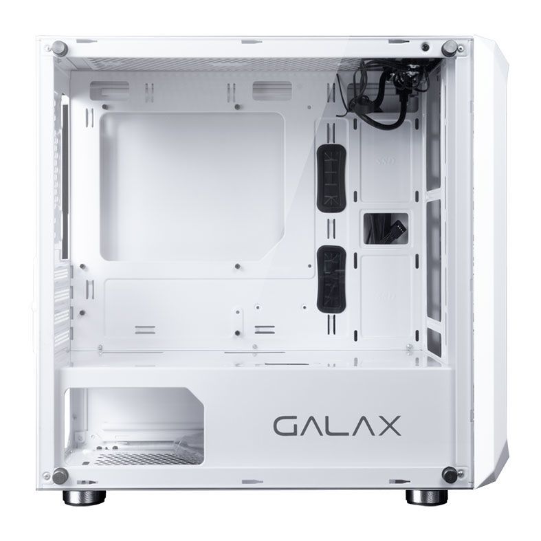 Gabinete Galax Nebulosa Lateral Vidro Temp Branco, GX700 WH