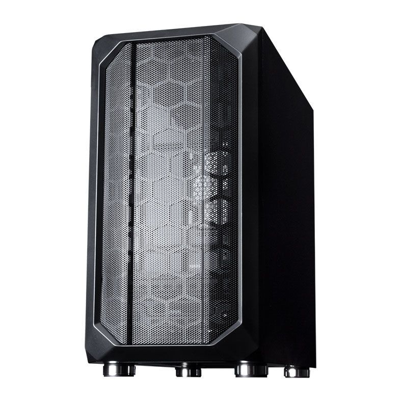 Gabinete Galax Nebulosa Lateral Vidro Temp Preto, GX700