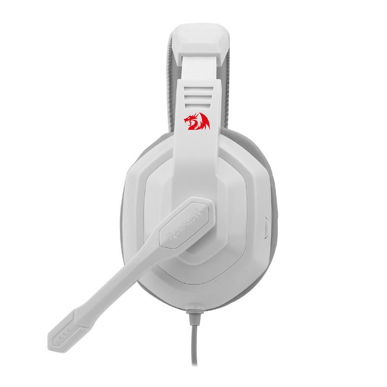 Headset Gamer Redragon Ares Lunar White, Drivers 40mm, H120W