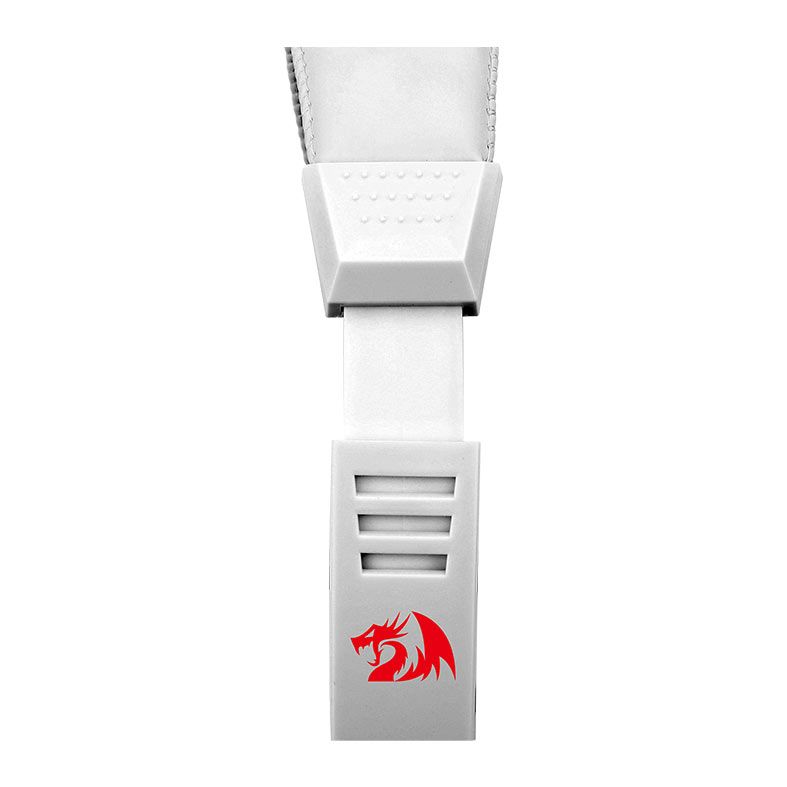 Headset Gamer Redragon Ares Lunar White, Drivers 40mm, H120W