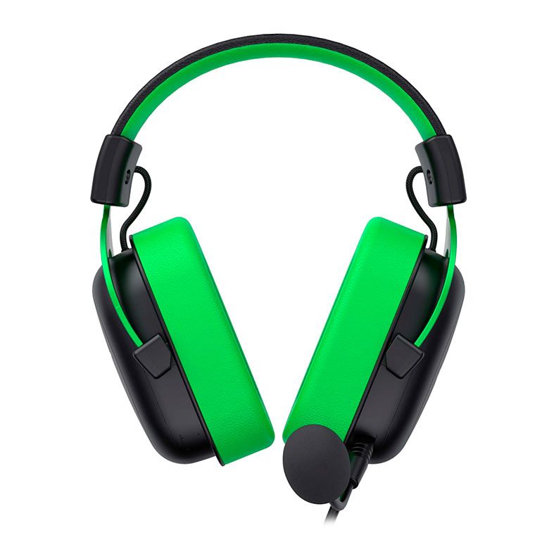 Headset Havit H2002D, Drivers 53m, Preto e Verde, HVGMH-H2002D-BN