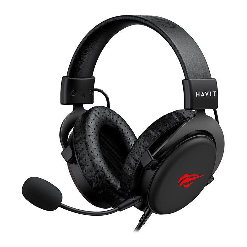 Headset Gamer Havit H2015D, Drivers 50mm, Preto, HVGMH-H2015d-BK