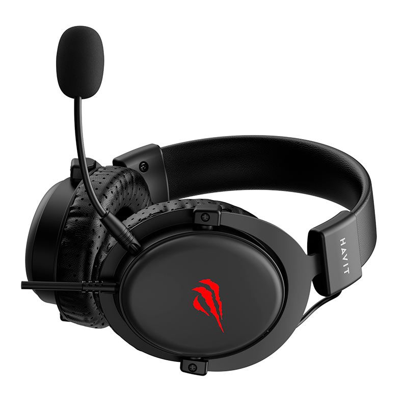 Headset Gamer Havit H2015D, Drivers 50mm, Preto, HVGMH-H2015d-BK