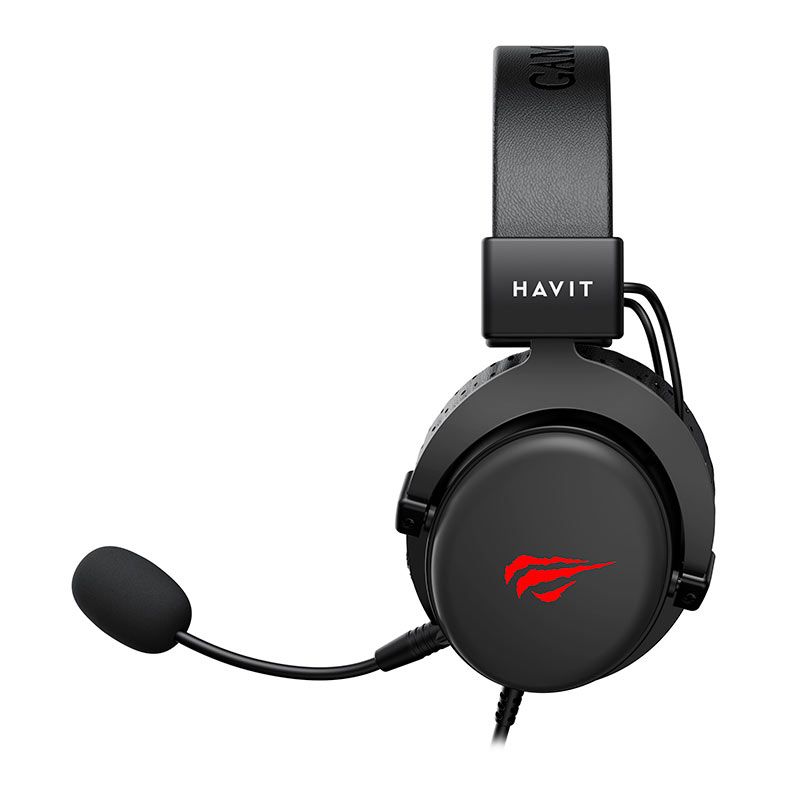 Headset Gamer Havit H2015D, Drivers 50mm, Preto, HVGMH-H2015d-BK