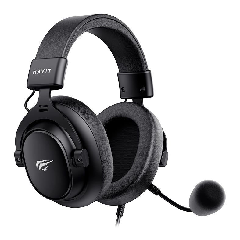 OPENBOX Headset Gamer Havit H2015SE, Drivers 53mm, Preto, H2015SE-BLK