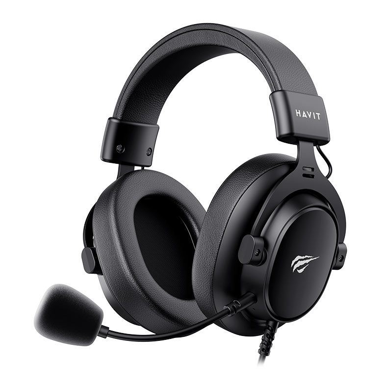 OPENBOX Headset Gamer Havit H2015SE, Drivers 53mm, Preto, H2015SE-BLK