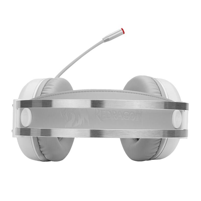 Headset Gamer Redragon Minos Lunar White 7.1 USB, H210W