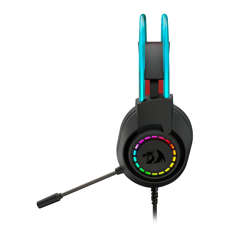 Headset Gamer Redragon Scream, RGB, Drivers 40mm, Preto, H231RGB