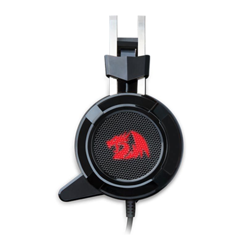 Headset Gamer Redragon Siren 2, Som 7.1 Surround, Drivers 40mm, Preto, H301USB-1