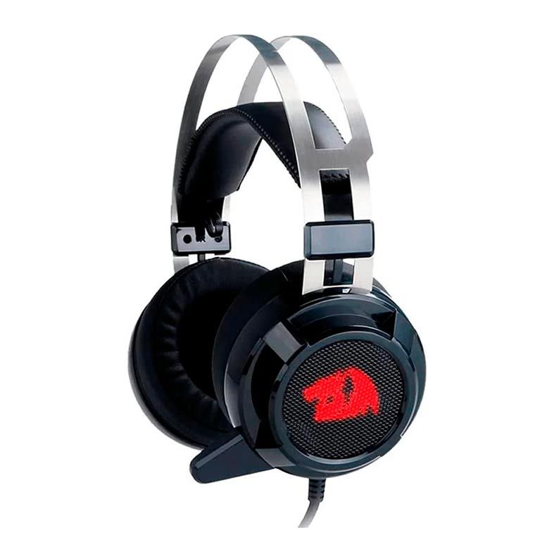 Headset Gamer Redragon Siren 2, Som 7.1 Surround, Drivers 40mm, Preto, H301USB-1