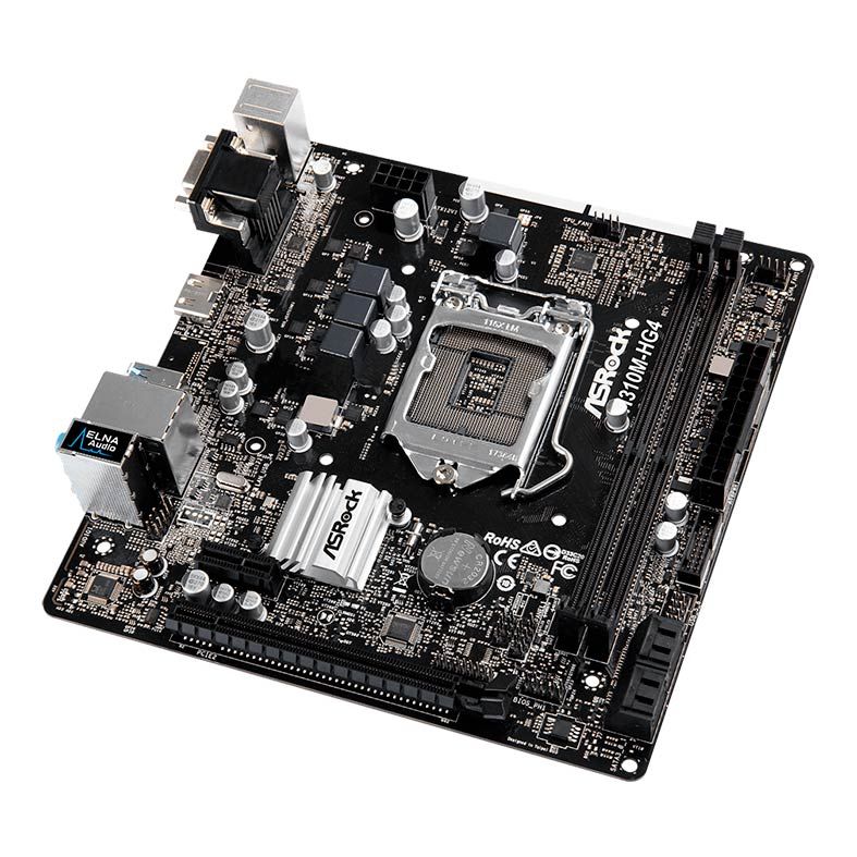 Placa Mae ASRock H310M-HG4 DDR4 Socket LGA1151 Chipset Intel B310