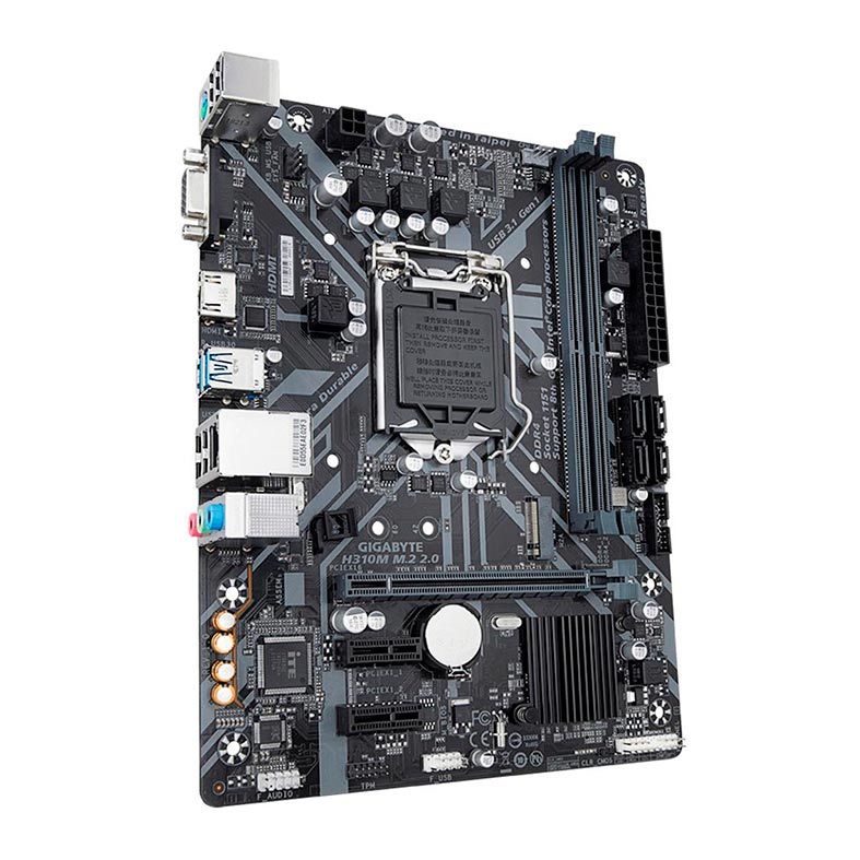 Placa Mae Gigabyte H310M M.2 2.0 DDR4 Socket LGA1151 Chipset Intel H310