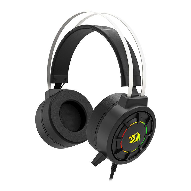 Headset Gamer Redragon Grendel, RGB, Drivers 40mm, Preto, H314-RGB