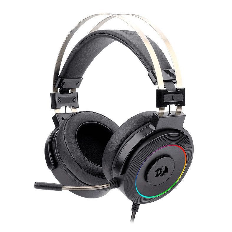 Headset Gamer Redragon Lamia RGB Audio 7.1 + Suporte, H320RGB