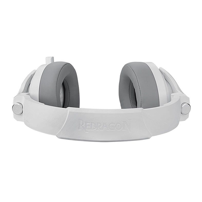 Headset Gamer Redragon Nireus, RGB, Som Surround 7.1, Drivers 50mm, Branco, H399W-RGB