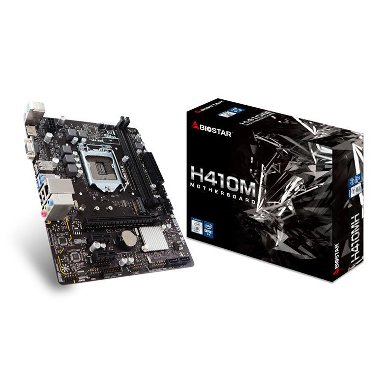 Placa Mae Biostar H410MH DDR4 Socket LGA1200 Chipset Intel H410
