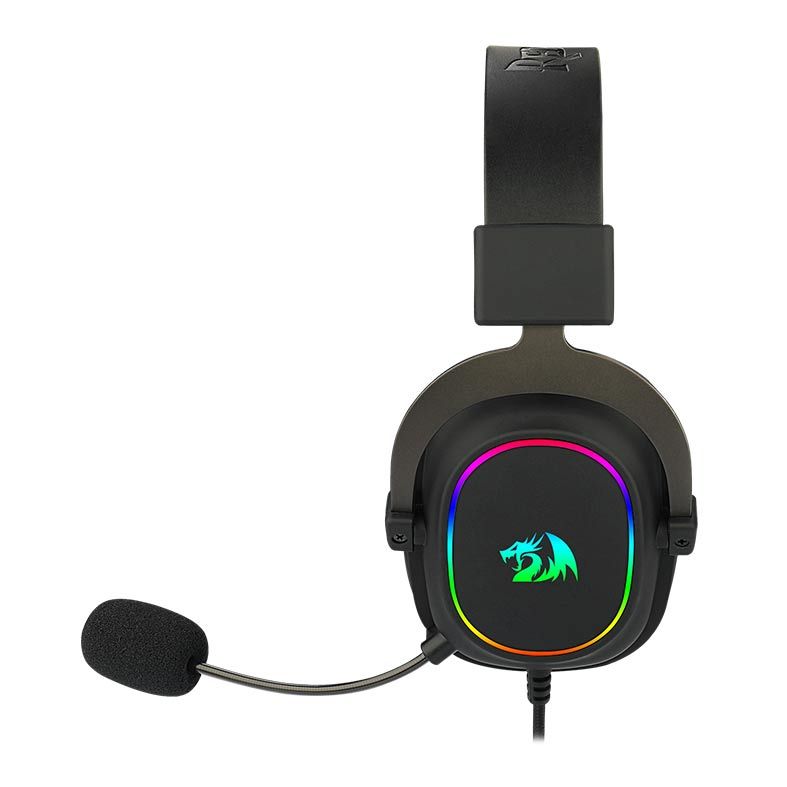 Headset Gamer Redragon Zeus X, RGB, Som Surround 7.1, Drivers 53mm, Preto, H510-RGB