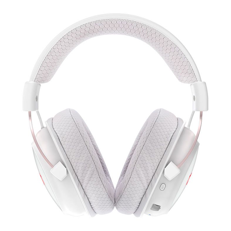 Headset Gamer Redragon Zeus Pro, Wireless, 7.1 Surround, Drivers 53mm, Branco, H510W-PRO