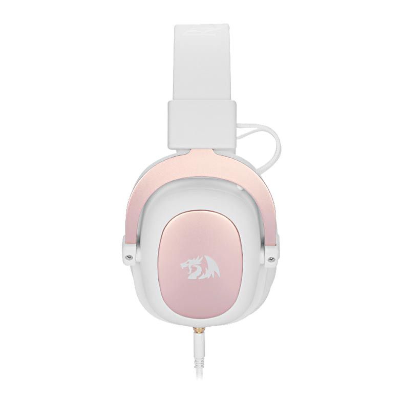 Headset Gamer Redragon Zeus 2 All-in-One Sakura Edition Branco, H510W