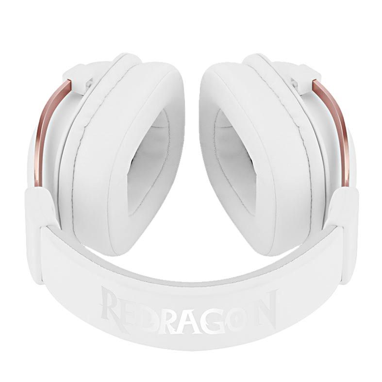 Headset Gamer Redragon Zeus 2 All-in-One Sakura Edition Branco, H510W