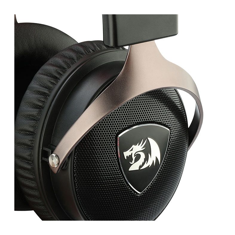 Headset Gamer Redragon Icon, 7.1 Surround, Drivers 50mm, Preto e Verelho, H520