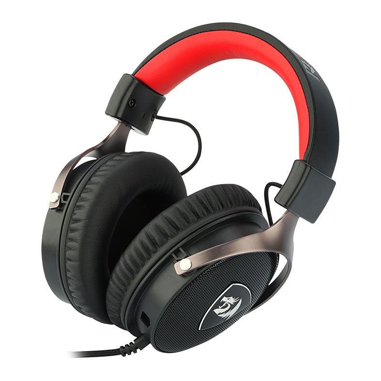 Headset Gamer Redragon Icon, 7.1 Surround, Drivers 50mm, Preto e Verelho, H520