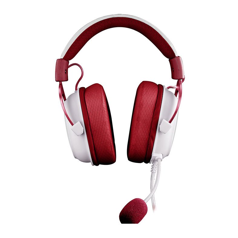 Headset Gamer Redragon Hero, Drivers 53mm, Branco e Vermelho, H530-R