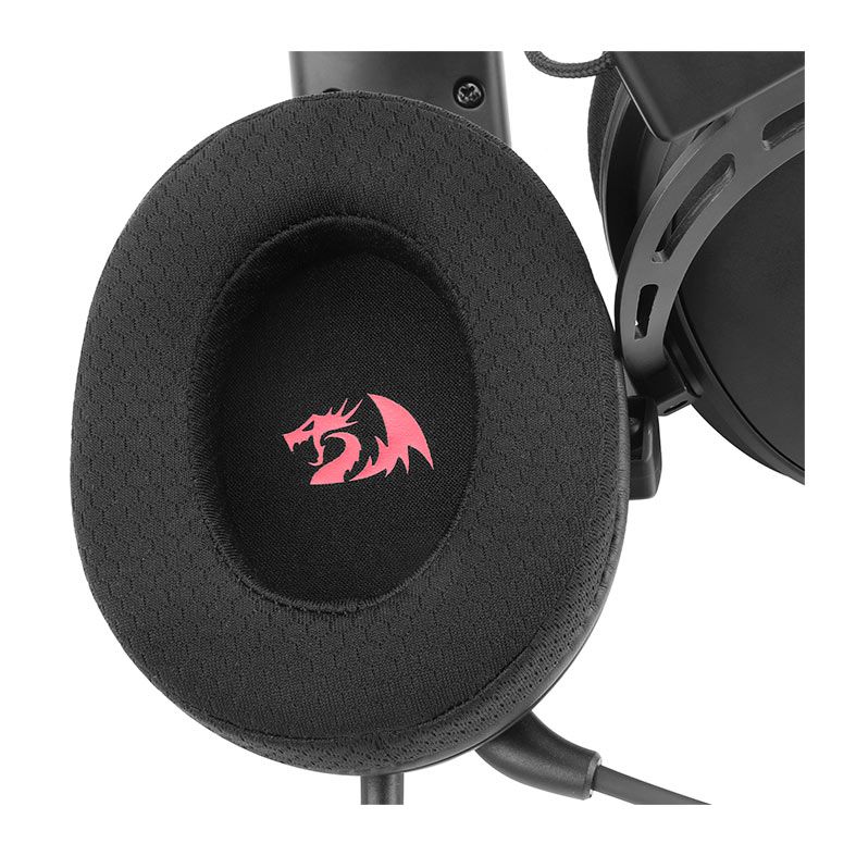 OPENBOX Headset Gamer Redragon Cragblade, Drivers 53mm, Preto, H541
