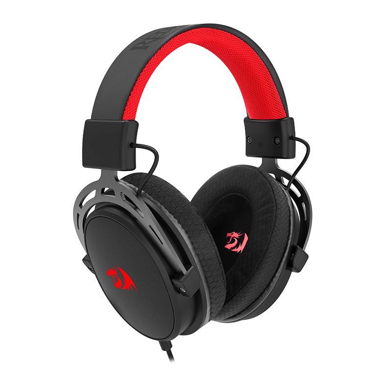OPENBOX Headset Gamer Redragon Cragblade, Drivers 53mm, Preto, H541