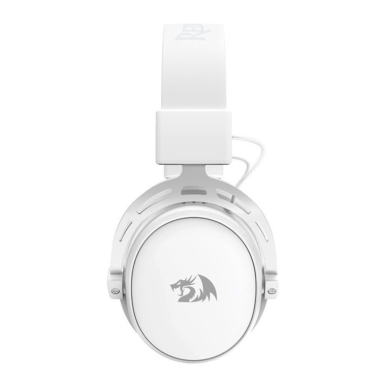 Headset Redragon Cragblade Pro, Som 7.1 Surround, Drivers 50mm, Bluetooth, Branco, H541W-PRO