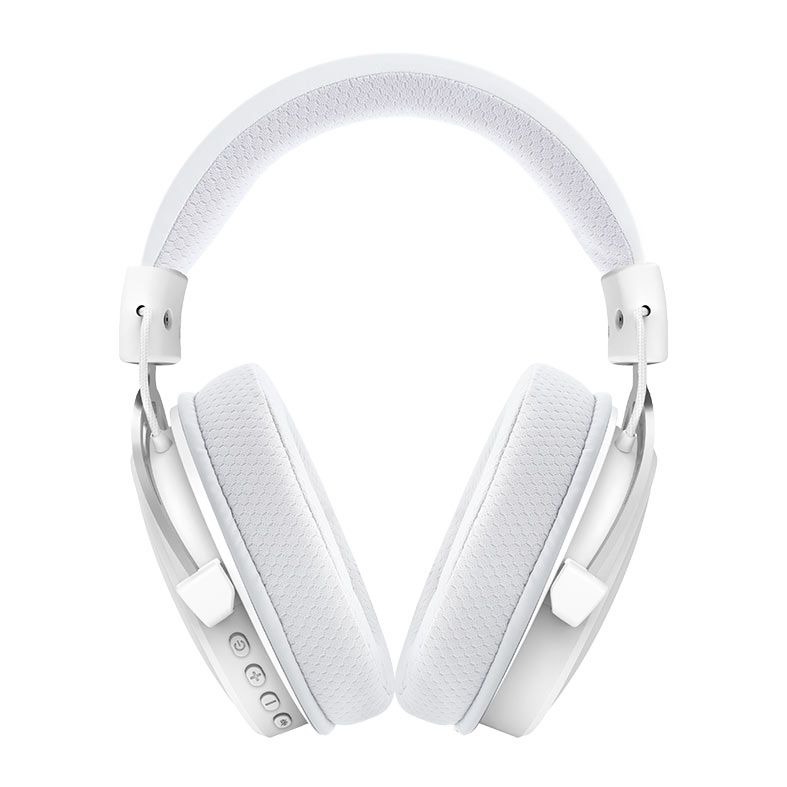 Headset Redragon Cragblade Pro, Som 7.1 Surround, Drivers 50mm, Bluetooth, Branco, H541W-PRO