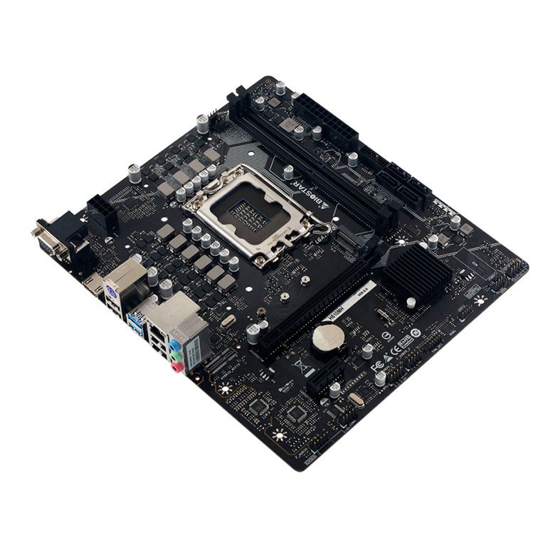 Placa Mae Biostar H610MH, DDR4, Socket LGA1700, M-ATX, Chipset Intel H610, H610MH