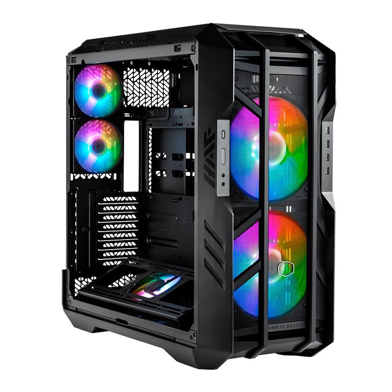 Gabinete Gamer Cooler Master HAF 700, Full-Tower, Lateral de Vidro, Com 5 Fans, Preto, H700-IGNN-S00
