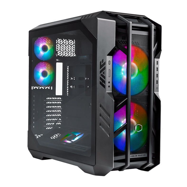 Gabinete Gamer Cooler Master HAF 700, Full-Tower, Lateral de Vidro, Com 5 Fans, Preto, H700-IGNN-S00