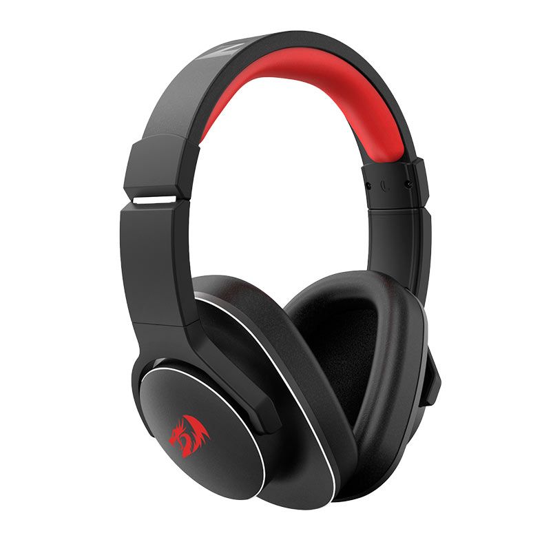 Headset Gamer Redragon Europe 7.1, Drivers 50mm, Preto e Vermelho, H720-USB