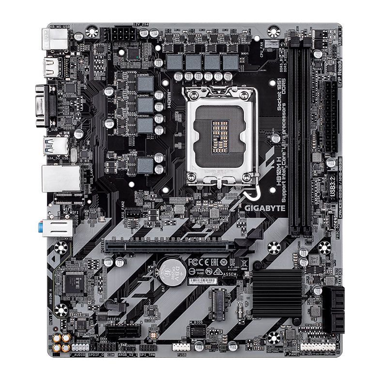 Placa Mae Gigabyte H810M H, DDR5, LGA1851, M-ATX, Chipset Intel H810, H810M-H-GIGABYTE