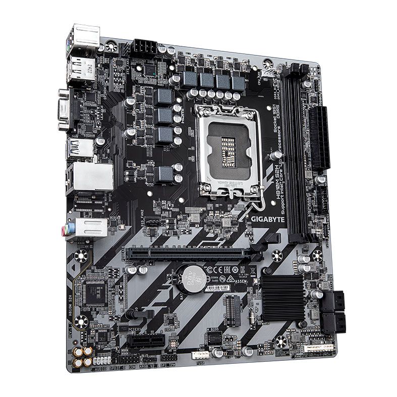 Placa Mae Gigabyte H810M S2H, DDR5, LGA1851, M-ATX, Chipset Intel H810, H810M-S2H