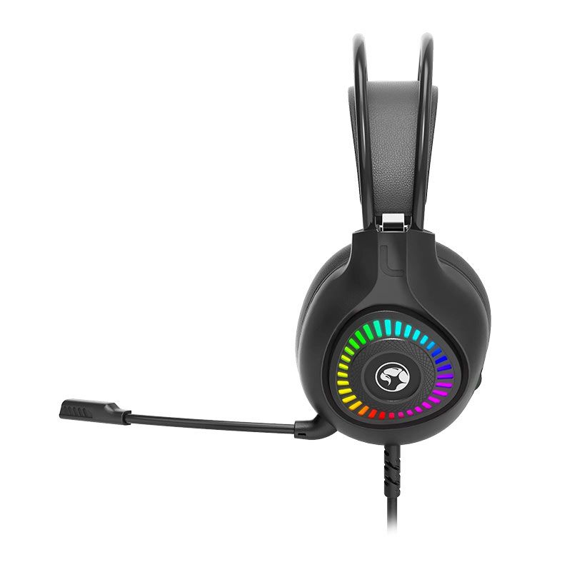 Headset Gamer Marvo Akari 40, RGB, Drivers 50mm, USB, H8325