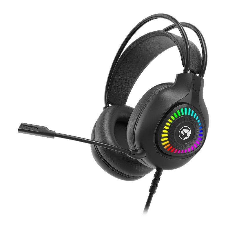 Headset Gamer Marvo Akari 40, RGB, Drivers 50mm, USB, H8325