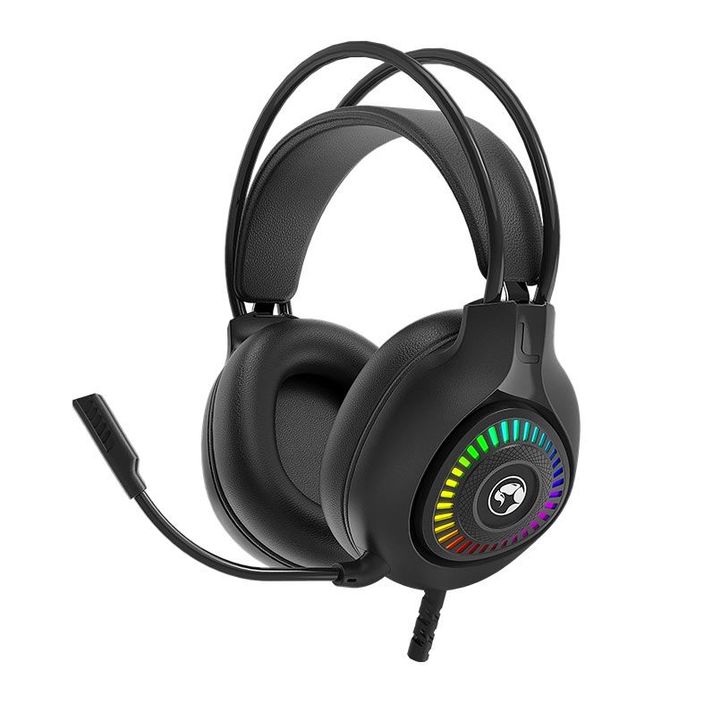 Headset Gamer Marvo Akari 40, RGB, Drivers 50mm, USB, H8325