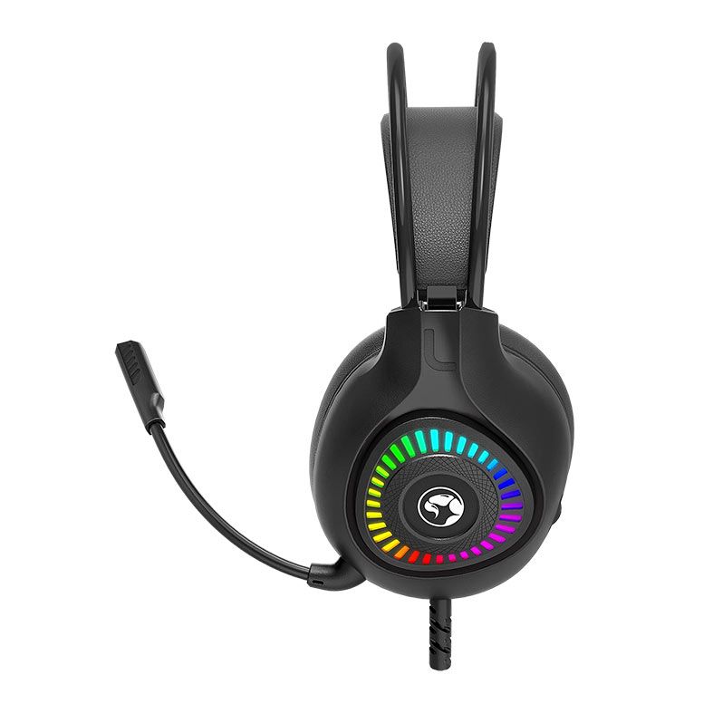 Headset Gamer Marvo Akari 40, RGB, Drivers 50mm, USB, H8325