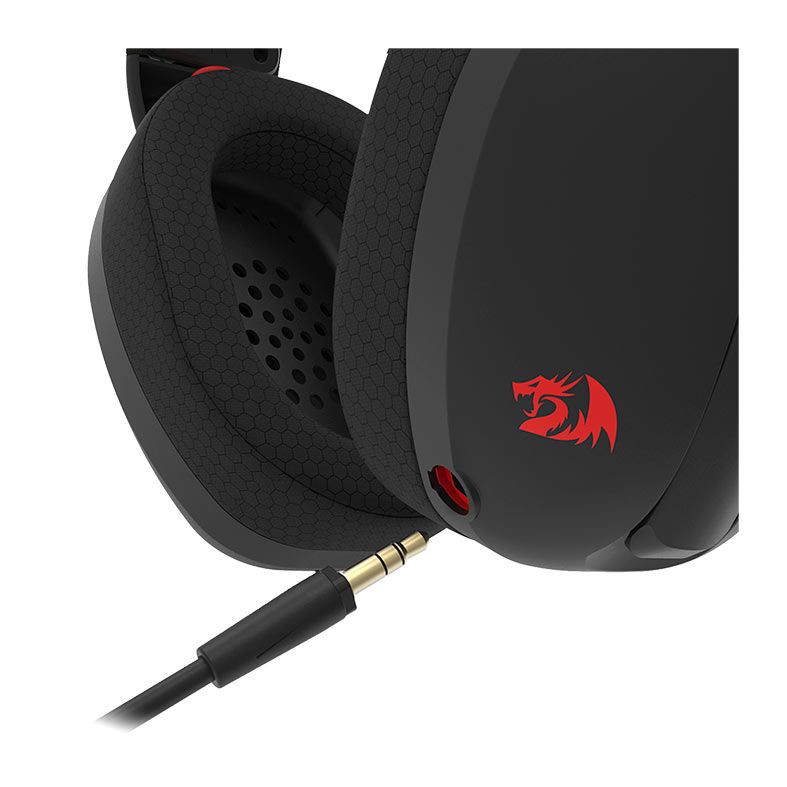 Headset Gamer Redragon IRE Pro, Wireless, Drivers 40mm, Preto, H848