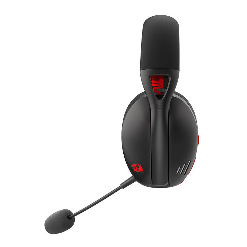 Headset Gamer Redragon IRE Pro, Wireless, Drivers 40mm, Preto, H848