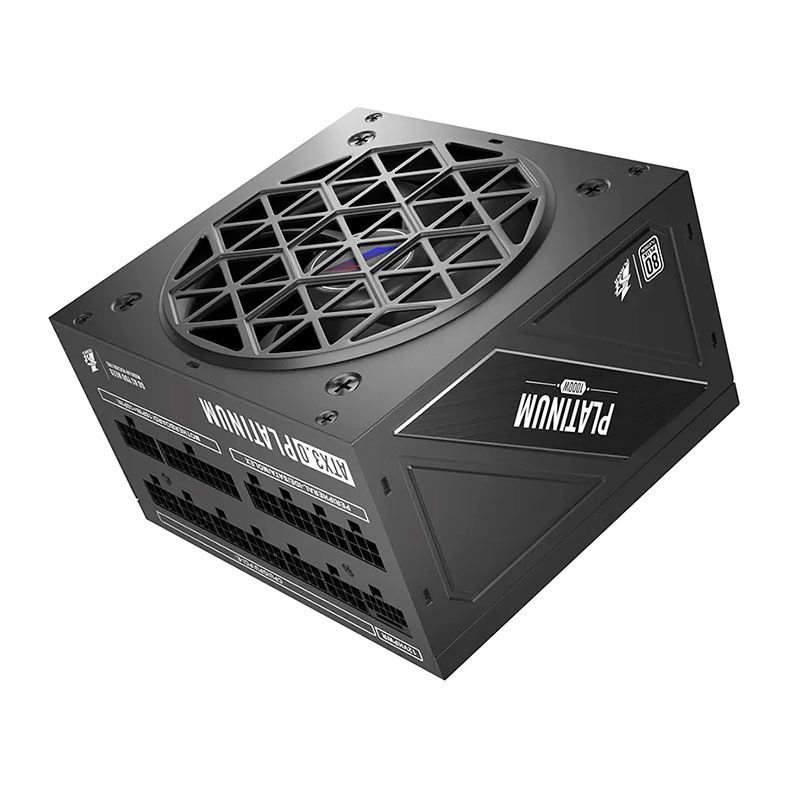 Fonte 1STPlayer NGDP, 1000W, Full-Modular, 80 Plus Platinum, ATX3.0, PCI 5.0, Preto, HA-1000BA3